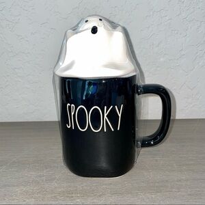Rae Dunn SPOOKY Figural Ghost Mug